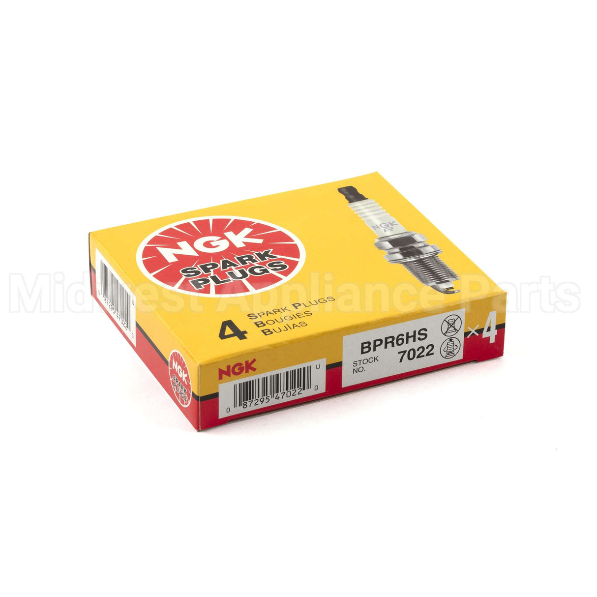 7022 NGK Bpr6Hs Spark Plug