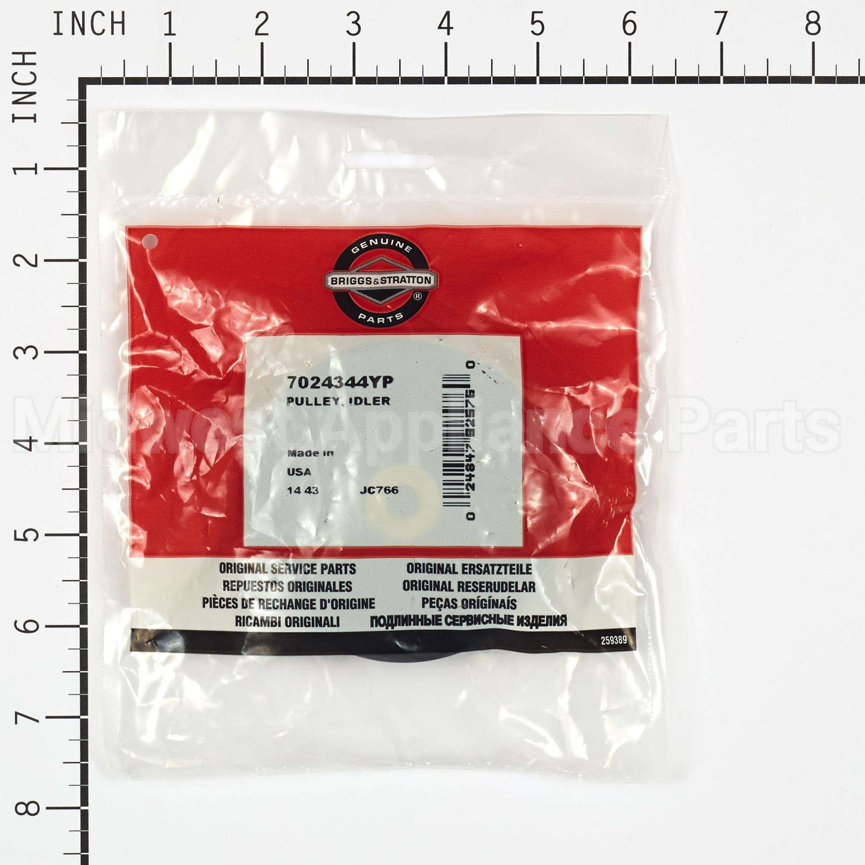 7024344YP Briggs & Stratton Pulley Idler