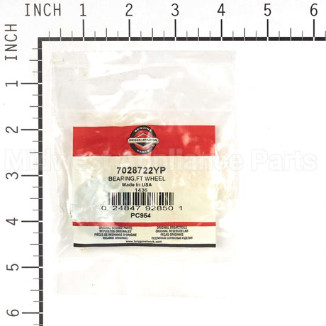 7028722YP Briggs & Stratton Bearingft Wheel