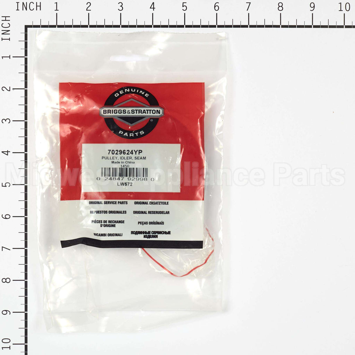 7029624YP Briggs & Stratton Pulley Idler Seam