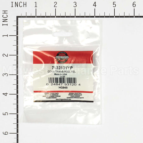 7032831YP Briggs & Stratton Conn Trans Rod Yel