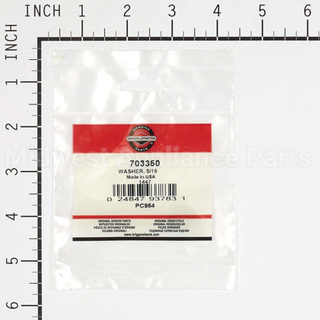 703350 Briggs & Stratton Washer 5/16