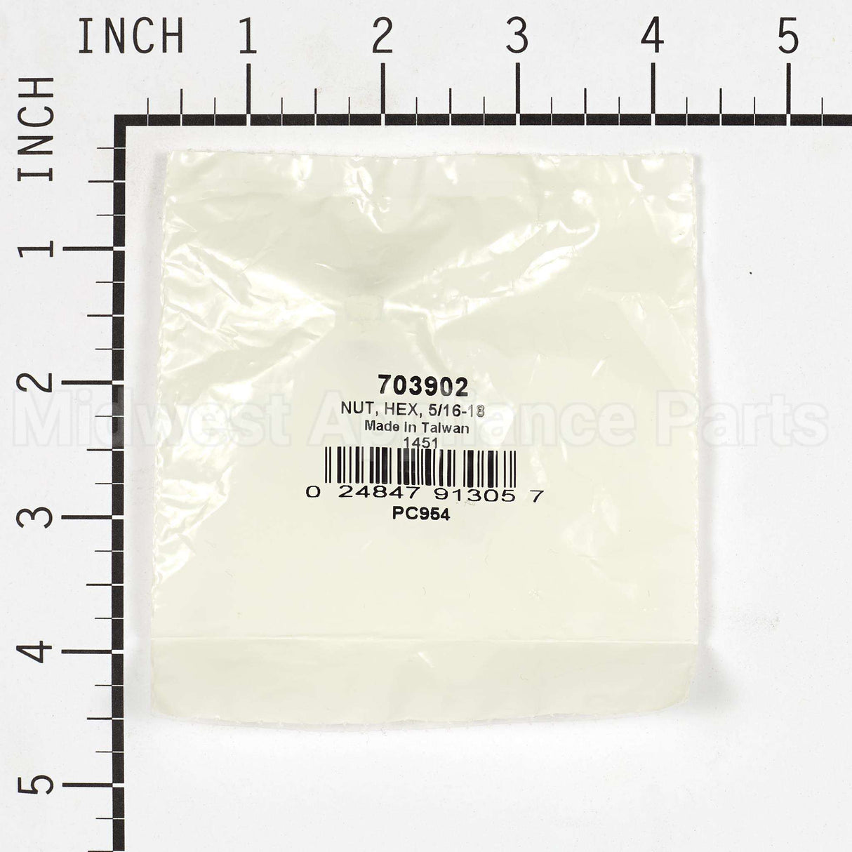 703902 Briggs & Stratton Nut Hex 5/16-18