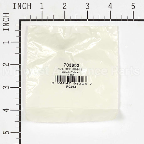 703902 Briggs & Stratton Nut Hex 5/16-18