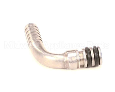 7049 Multiplex Inlet Fitting 1/4 90 Degree Dbl O-