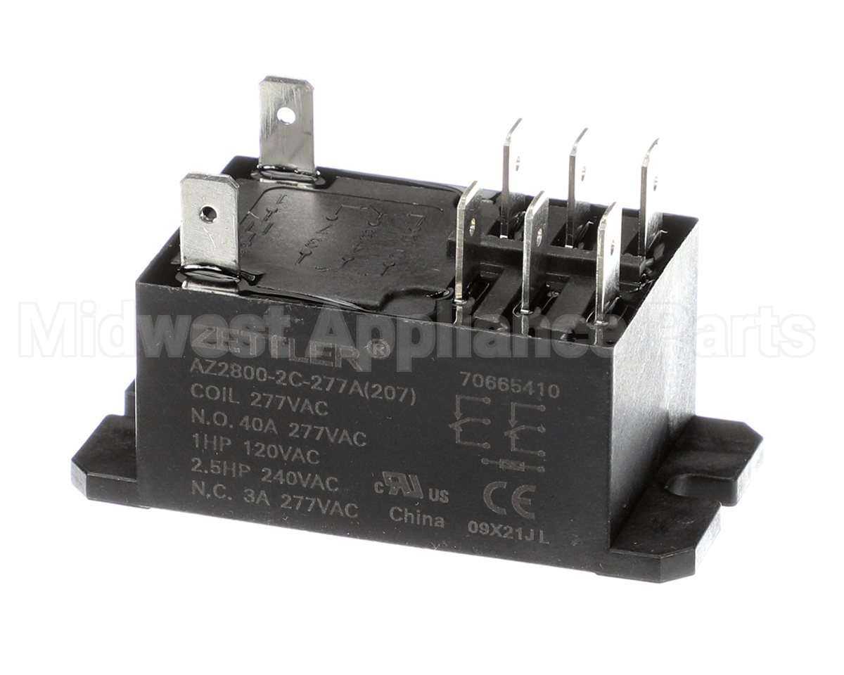 70665410 International Environmental 277V Dpdt Relay;30A N/O,3A N/C