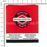 7074141YP Briggs & Stratton Control Zone