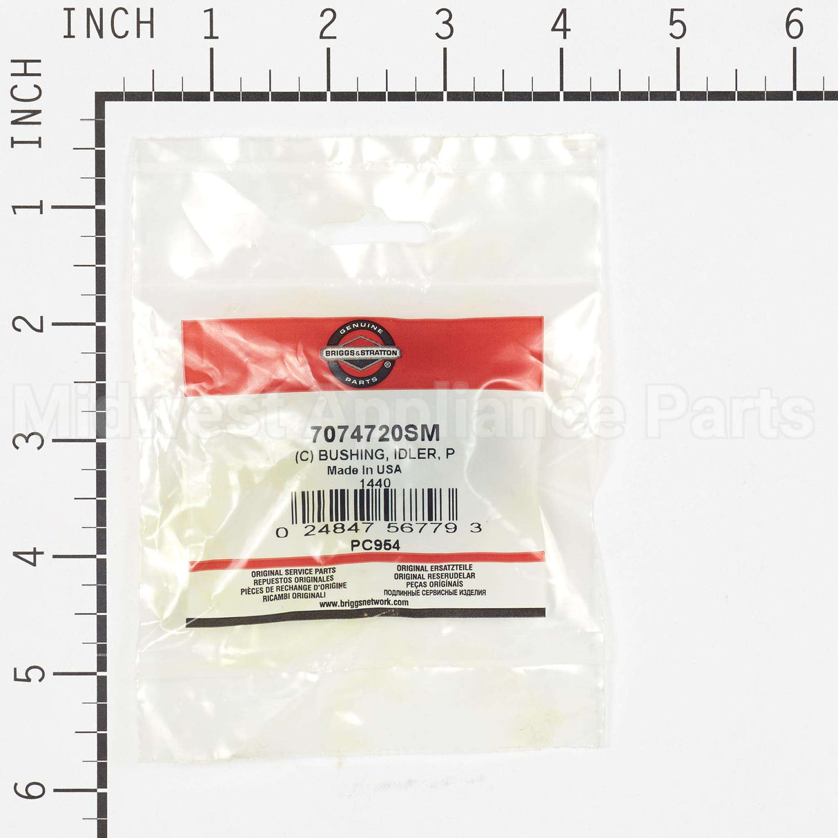 7074720SM Briggs & Stratton (C) Bushing Idler P