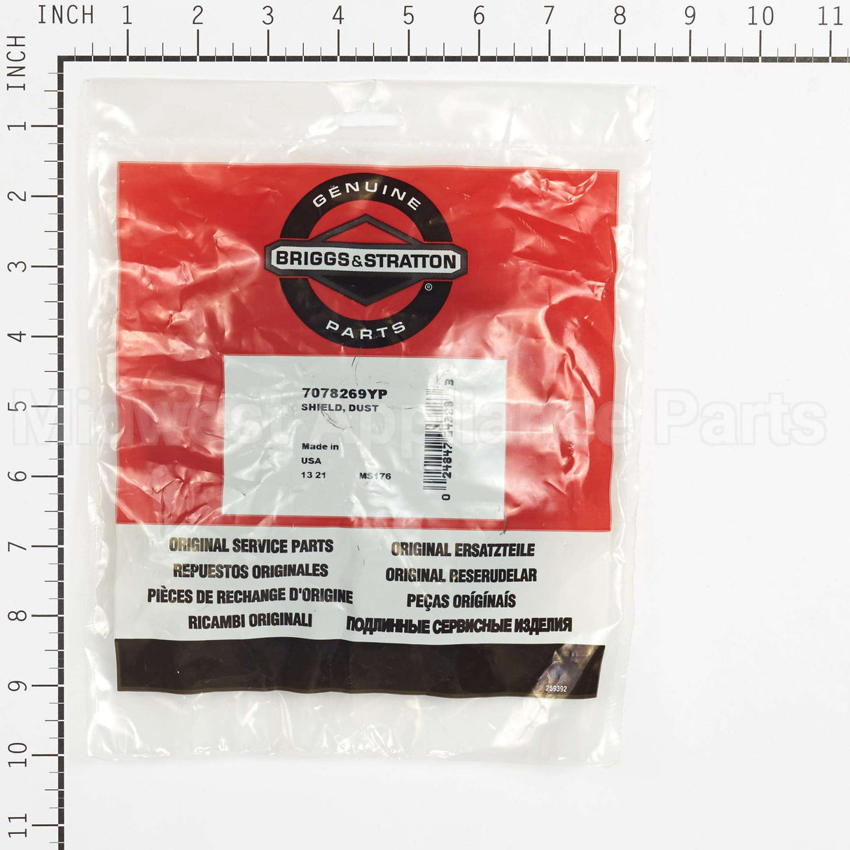 7078269YP Briggs & Stratton Shield Dust