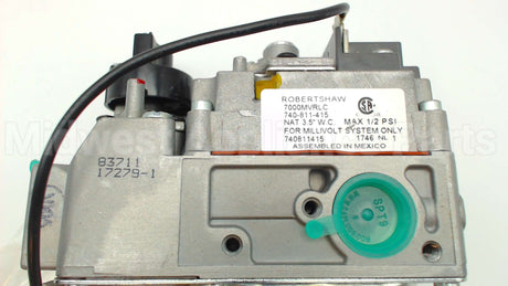 710-502 Robertshaw 1/2"Millivolt Gas Vlv,3.5"Wc