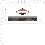 710226 Briggs & Stratton Base-Air Cleaner