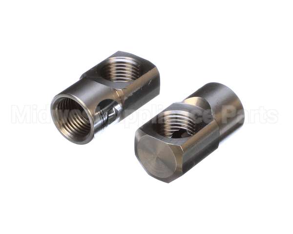 71447 Fisher Ss Close Elbow 1/2F 2Ea