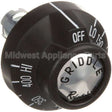 715074 Compatible Hobart Knob-Bj, Lo/150-40/Hi