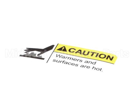 71509 Grindmaster Cecilware Decal,Caution Hot