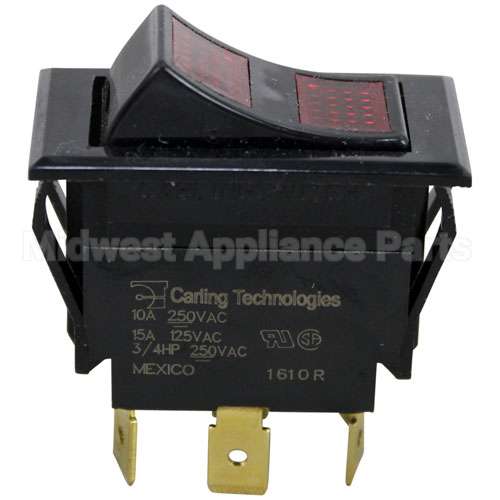 715112 Compatible Vulcan Switch 7/8 X 1-1/2 Dpdt Ctr-Off