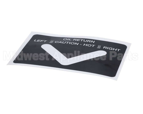 71777 Henny Penny Label Oil Return 34X