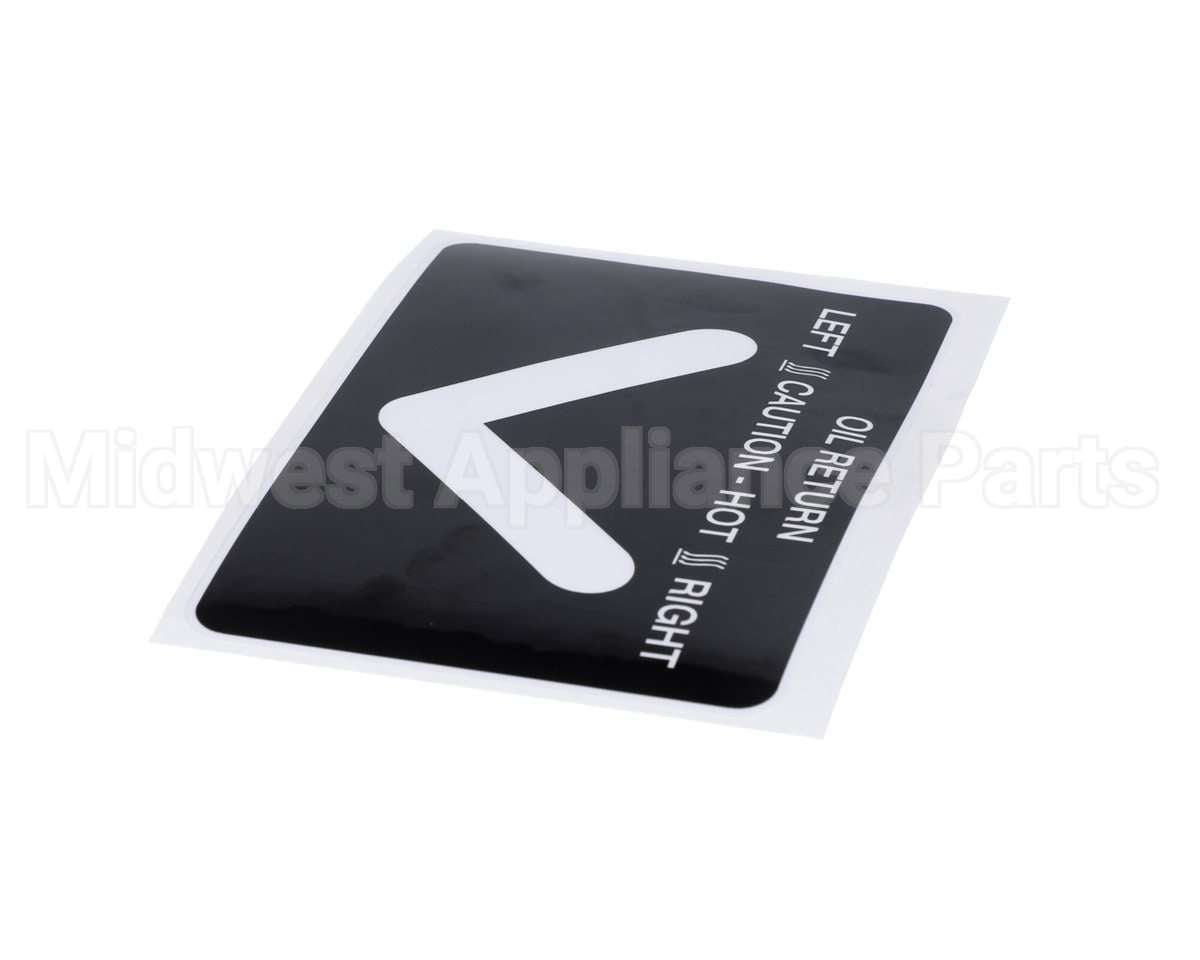 71777 Henny Penny Label Oil Return 34X