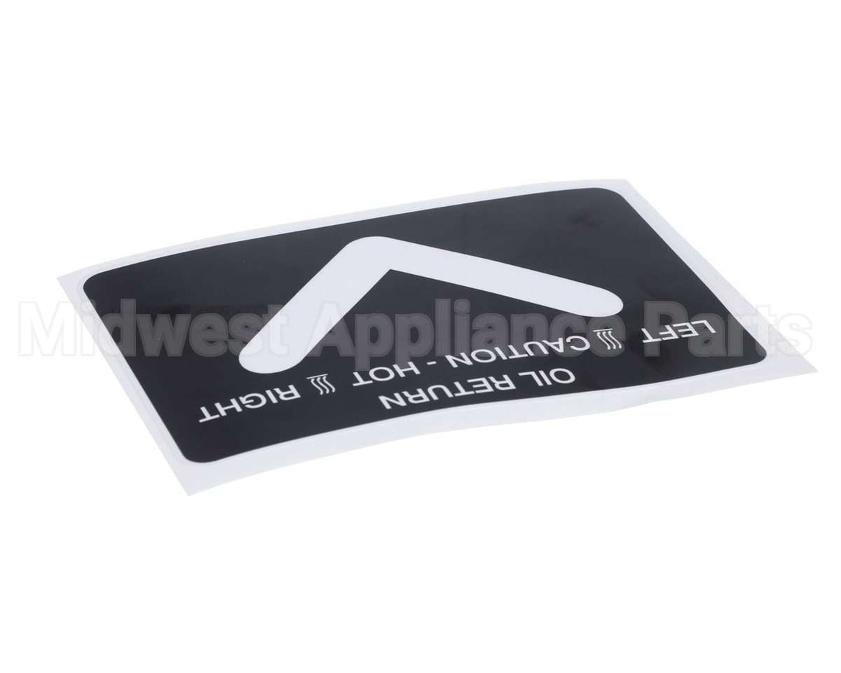 71777 Henny Penny Label Oil Return 34X