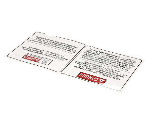 71901 Henny Penny Label-Operational Haz, Eng/Fr