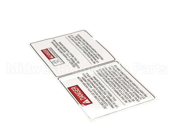 71901 Henny Penny Label-Operational Haz, Eng/Fr