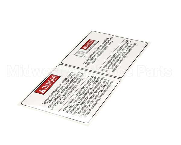 71901 Henny Penny Label-Operational Haz, Eng/Fr