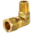 719158 Compatible Hobart Adapter 7/16 Tube X 1/4 Mpt, El