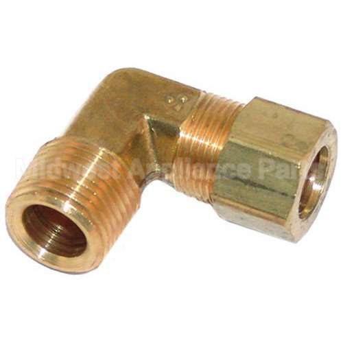 719161 Compatible Hobart Adapter 7/16 Tube X 3/8 Mpt, El