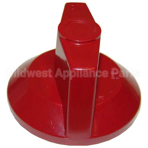 719255-2 Vulcan Knob - Red, W/Set Screw
