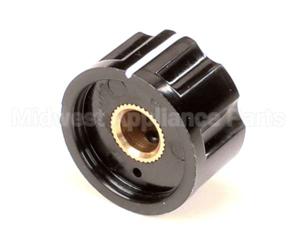 72-15447 Federal Industries Knob, Blck 1/4Shft W/Set Scrw.