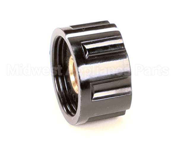 72-15447 Federal Industries Knob, Blck 1/4Shft W/Set Scrw.