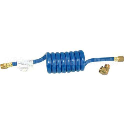 72-2124-48 Compatible Dormont 3/8In Coiled Water Hose