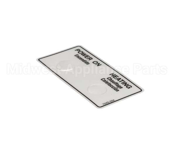 724G-0204 Belshaw Pilot Light Label