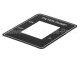 72647 Henny Penny Label-Powerfilter Switch