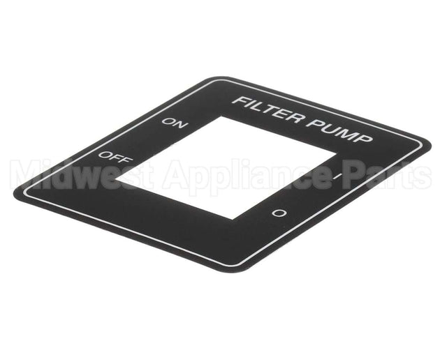 72647 Henny Penny Label-Powerfilter Switch