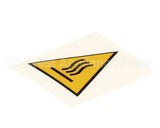72705-2 Henny Penny Label - Warning Hot Surfaces