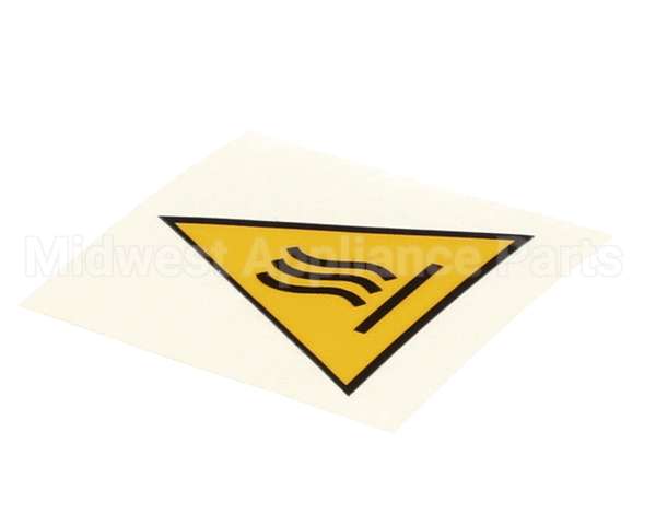 72705-2 Henny Penny Label - Warning Hot Surfaces