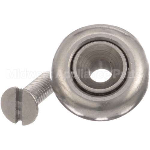 7386 Compatible Traulsen S/S Bearing Roller W/Stud