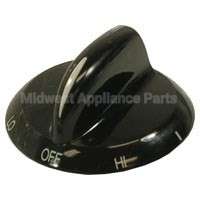 74008035 Whirlpool Knob Warm Zone (Blk)