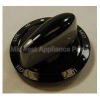74009094 Whirlpool Knob Valve (Blk)