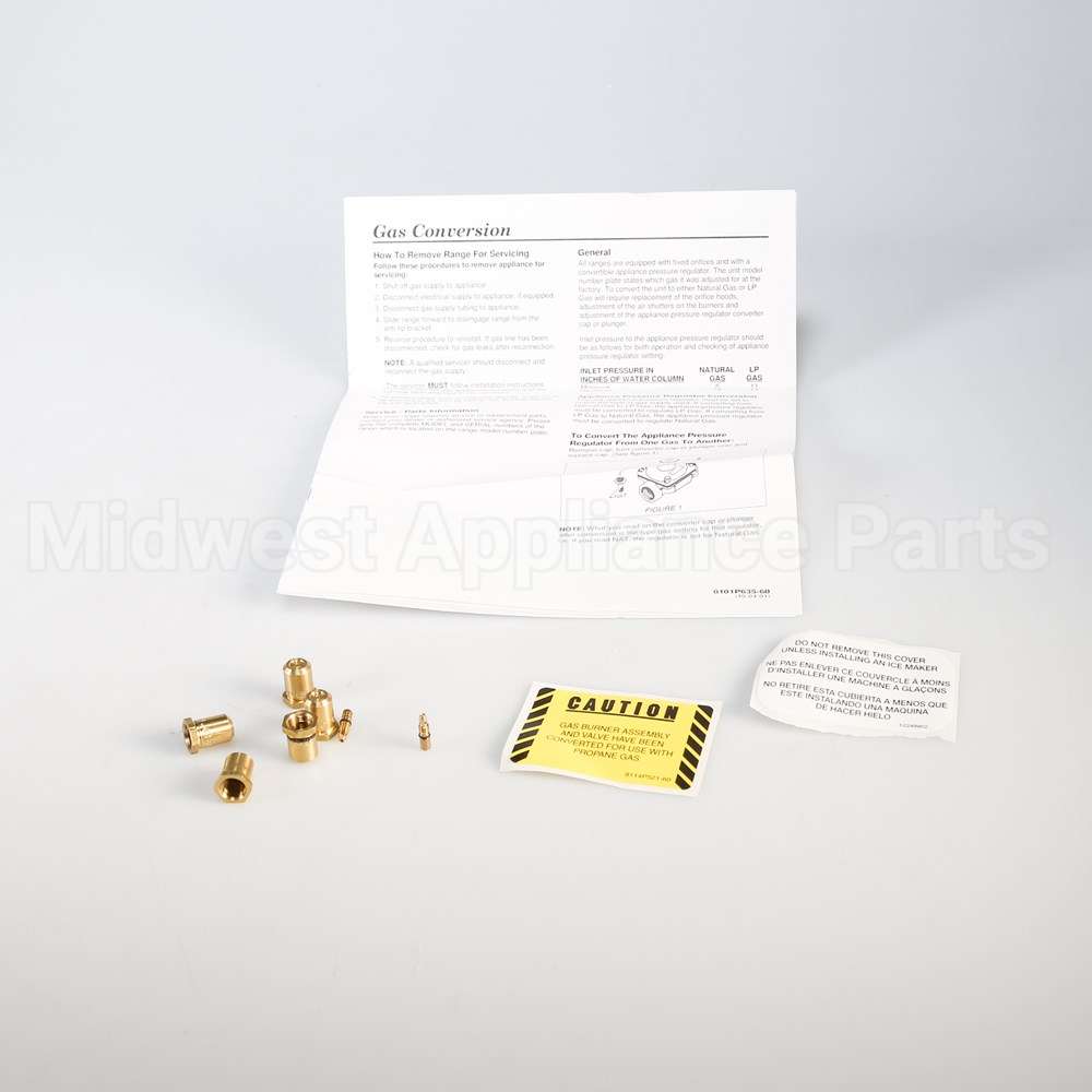 74009923 Whirlpool Kit Natural To Lp