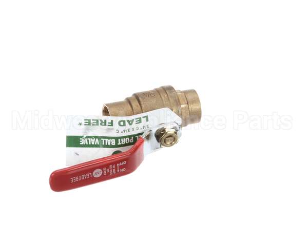 74160377 Elkay Ball Valve, 3/4 Sweat