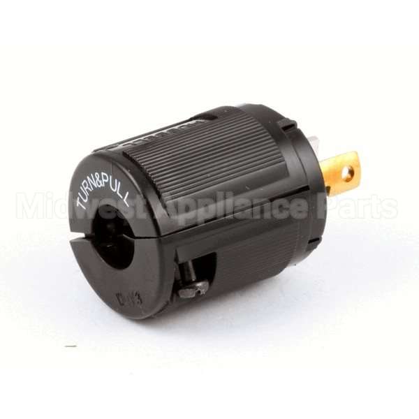 7465V Compatible Hubbell Plug Twist Lock 2P 2W 15A 125V