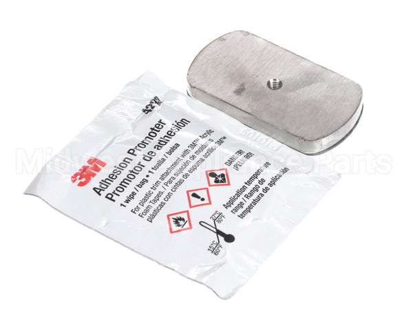 75-2697-1Y Zero Zone Bond Plate Dr Handle W/Adhesive