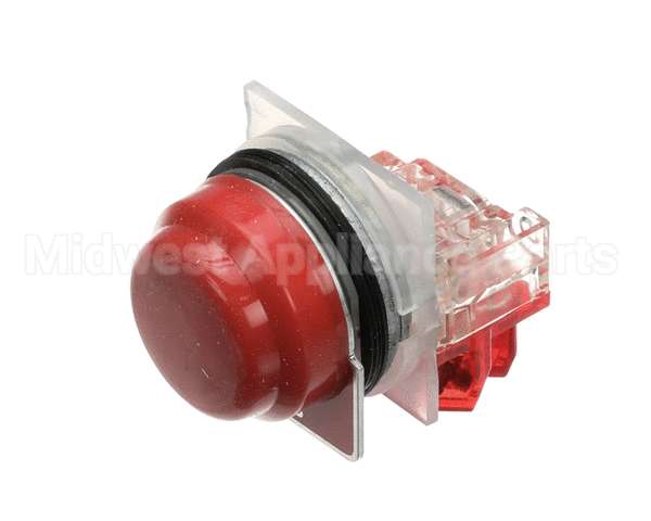 75-470 Falcon Fabricators Stop Switch Assembly W/Boot Red