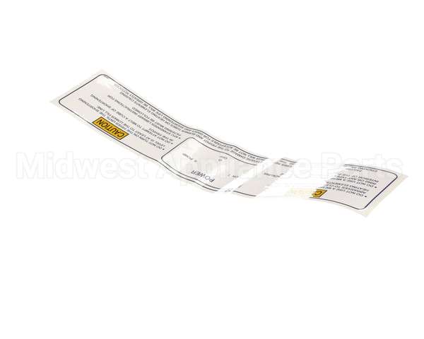 75690 Henny Penny Label-Power/Pump/Melt