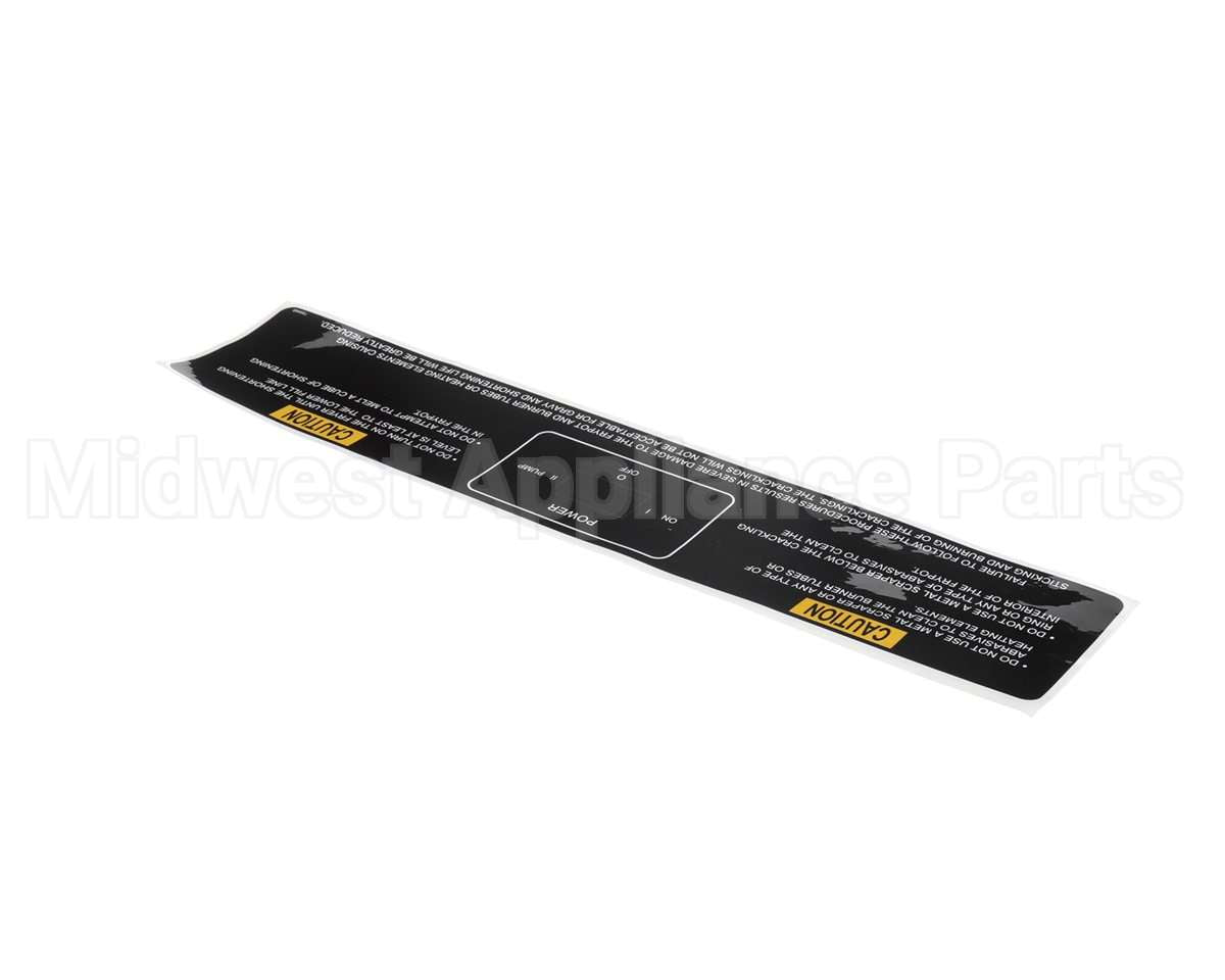 75696 Henny Penny Label-Power/Pump/Melt, Gm