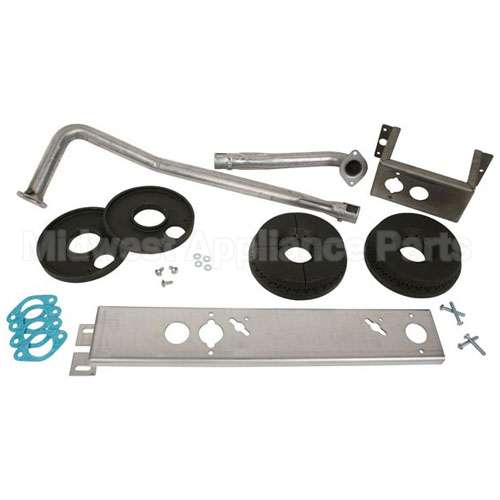 767052-A Compatible Hobart Double Burner Assy 4 Step Up