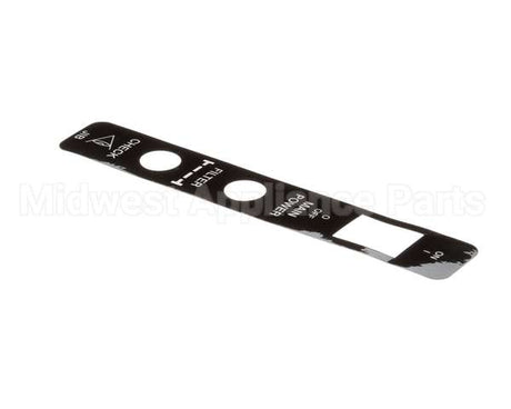 77103 Henny Penny Decal-Fltr/Ck Jib/Main Power