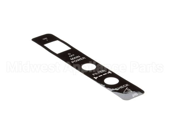 77103 Henny Penny Decal-Fltr/Ck Jib/Main Power