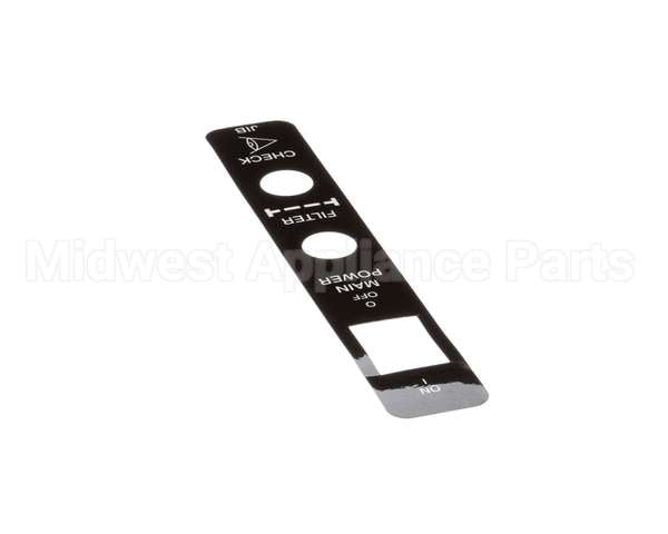 77103 Henny Penny Decal-Fltr/Ck Jib/Main Power